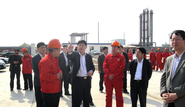 東營市委副書記、市長趙豪志到公司項(xiàng)目工地現(xiàn)場辦公