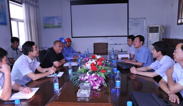 東營(yíng)市委常委、秘書(shū)長(zhǎng)李金昆率隊(duì)到集團(tuán)公司視察